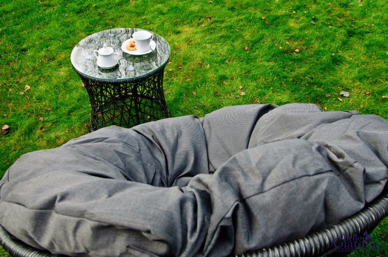 Leżanka ogrodowa TWIST technorattan zdjęcie 6