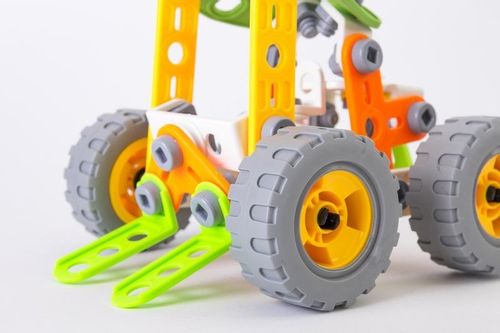 Klocki konstrukcyjne pojazd do składania 84 elementy na Arena.pl