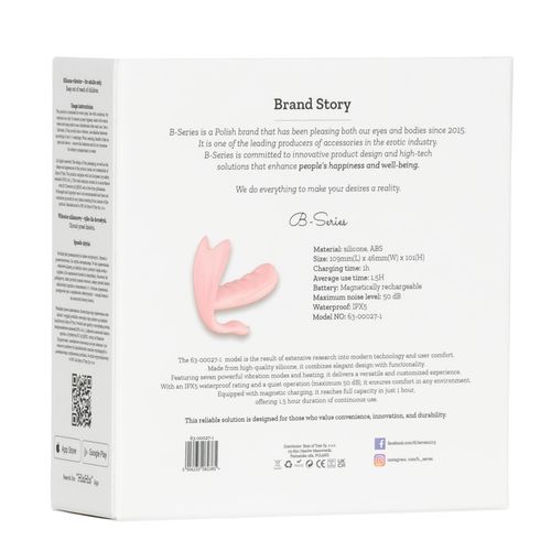 Silicone Vibrator 7 Vibration Modes - Heating + App na Arena.pl