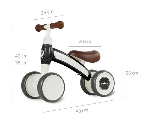 MILLY MALLY 5689 Qplay Pojazd Cutey Retro black na Arena.pl