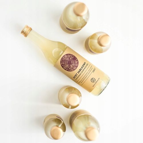 Ocet jabłkowy KWIATY BZU Racjonalni 500 ml NIEPASTERYZOWANY Żywy na Arena.pl
