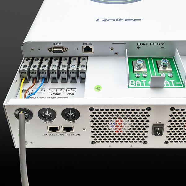 Inwerter Hybrydowy Off-Grid 6.2kW MPPT BMS Qoltec zdjęcie 10