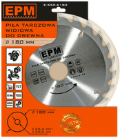 piła spiekowa 180mm 24 zębów - e-550-6182