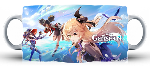 Kubek ceramiczny Genshin Impact na Arena.pl