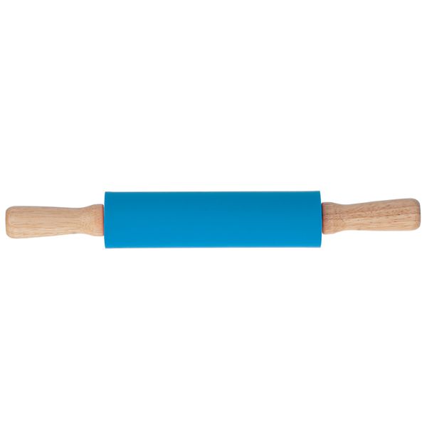 Wałek Do Ciasta Silikonowy 38Cm Niebieski zdjęcie 3