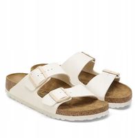 Klapki damskie Birkenstock Arizona 1027339- białe r,44