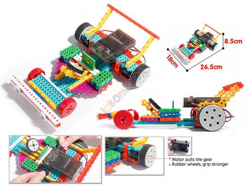 Klocki techniczne czołg r/c + pilot 237 ele RC0287 na Arena.pl