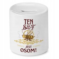 Skarbonka Dla Szefa Na Urodziny Imieniny Prezent Z Nadrukiem Ze Zdjęciem