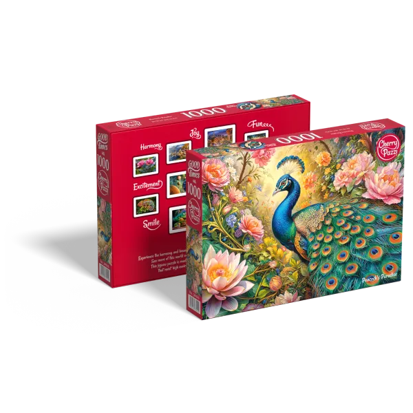 Puzzle 1000 elementów. Pawi Raj 30929 zdjęcie 8