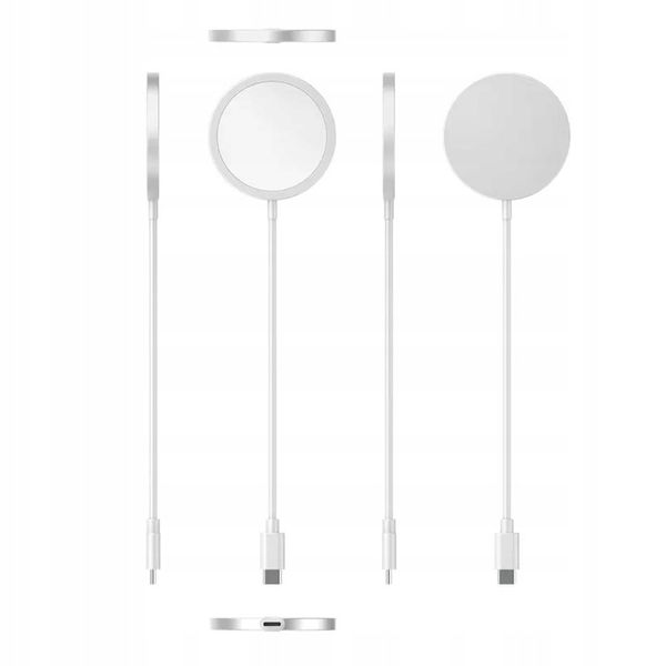 ŁADOWARKA INDUKCYJNA + SZYBKOŁADOWARKA DO IPHONE 15/20W USB-C - LIGHTING zdjęcie 5
