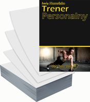 Ulotki A4 reklamowe firmowe 1000szt projekt w cenie TRENER PERSONALNY
