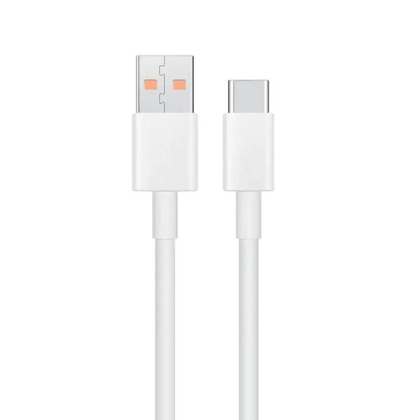 XIAOMI oryginalny kabel USB A do Typ C 6A 1 m biały bulk zdjęcie 1