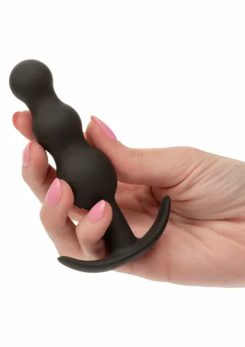 calexotics boundless vibrating beaded plug silikonowy, wibrujący, ipx7 na Arena.pl