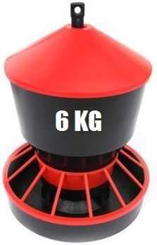 POIDŁO POIDŁA KARMNIK DLA DROBIU KUR GĘSI - 6 KG POLSKI PRODUCENT na Arena.pl
