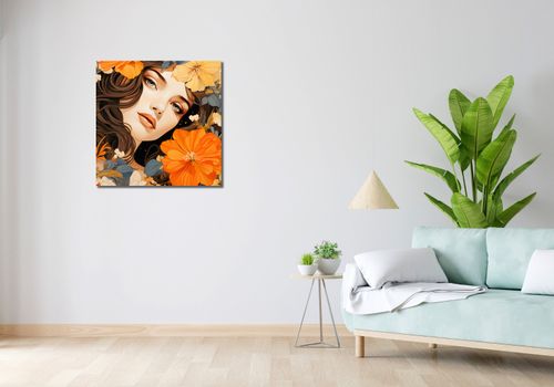 Obraz 70x70cm Kwiatowa Esencja na Arena.pl
