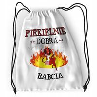 Plecak Dla Babci Sportowy Szkolny Worek Torba Z Nadrukiem Ze Zdjęciem