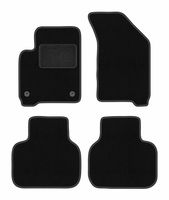 Dywaniki welurowe LUX do Dodge Journey JC49 2007-2016 czarne AV