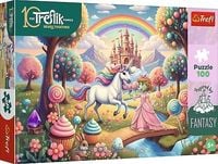 puzzle 100 jednorożec w słodyczolandii 16574