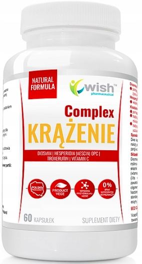 WISH Na krążenie 60 kaps. diosmina kasztanowiec zdjęcie 1