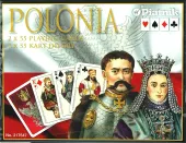 Zestaw dwóch talii kart w pudełku, Polonia