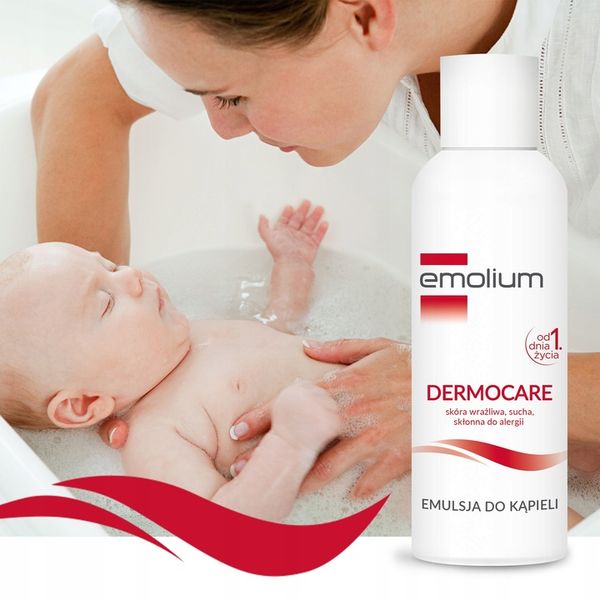 EMOLIUM DERMOCARE Emulsja Do Kąpieli 400ML x2 zdjęcie 2