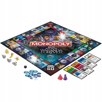 MONOPOLY MARVEL Black Panther gra planszowa czarna pantera ENGLISH