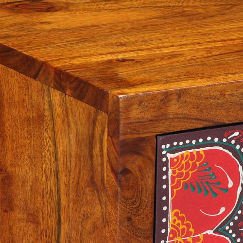 Szafka nocna 35x35x45 cm Drewno lite Akacja na Arena.pl