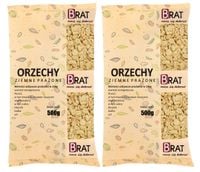 Orzechy ziemne PRAŻONE arachidowe 1kg (2x500g) NATURALNE wysoka JAKOŚĆ