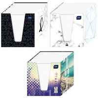 KOSTKA PAPIEROWA BIAŁA 90X90X90MM