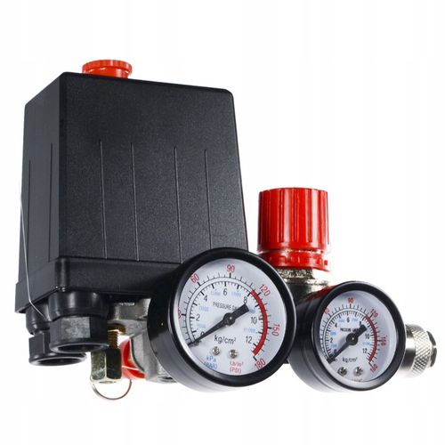 WYŁĄCZNIK WŁĄCZNIK CIŚNIENIOWY DO KOMPRESORA 230V PRESOSTAT 2 - 12 BAR na Arena.pl