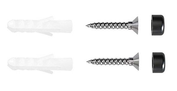 Wieszak metalowy ścienny Kasos 30 cm czarny loft zdjęcie 7