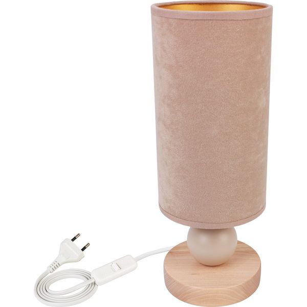 Lampa nocna Bolla beż zdjęcie 5