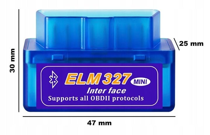 Profesjonalny Interfejs Skaner HH OBD V2.1 ELM327 Bluetooth OBD2 zdjęcie 7