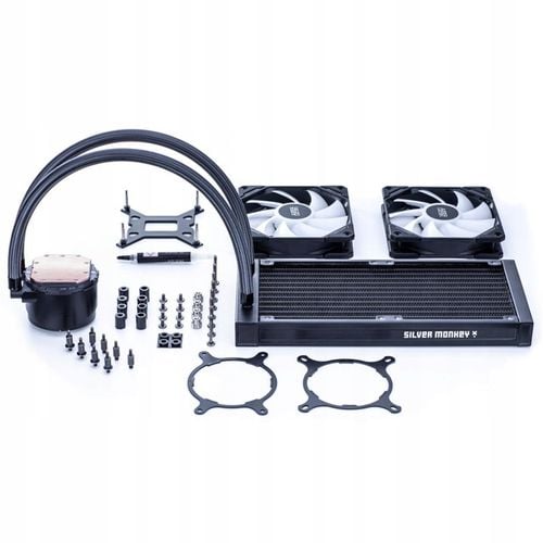 Chłodzenie wodne Silver Monkey X SNOWY ARGB 240 na Arena.pl