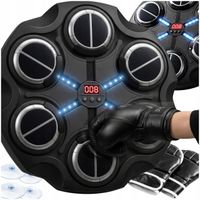 Tarcza do Boksowania Bezprzewodowa Bluetooth Rekawice Przyssawki Zestaw pro