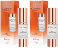 2 x CASHMERE BAZA WYGŁADZAJĄCA Efekt matowienia Wydłuża Trwałość Makijażu