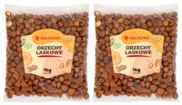 ZESTAW ORZECHY LASKOWE ŁUSKANE 2x1kg DOSKONAŁE JAKOŚĆ PREMIUM