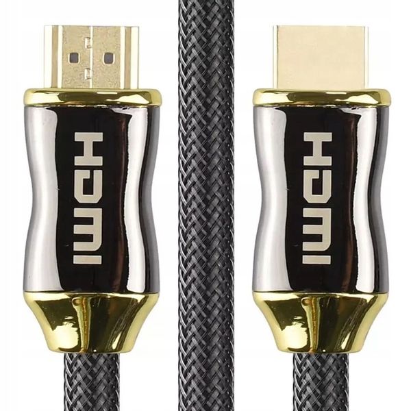 Kabel HDMI 2.0 High Speed UHD 4K 3D 2K MIEDŹ 15m zdjęcie 9