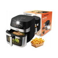 FRYTKOWNICA BEZTŁUSZCZOWA Powietrzna Airfryer MOCNY z OKIENKIEM 8L