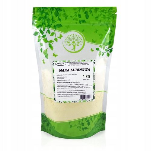 MĄKA ŁUBINOWA 1kg Keto białko błonnik na chleb na Arena.pl