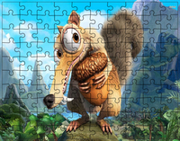 Puzzle tradycyjne Epoka Lodowcowa