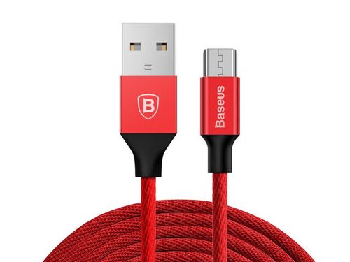 Kabel Baseus Yiven micro USB 150 cm 2A red - Czerwony na Arena.pl