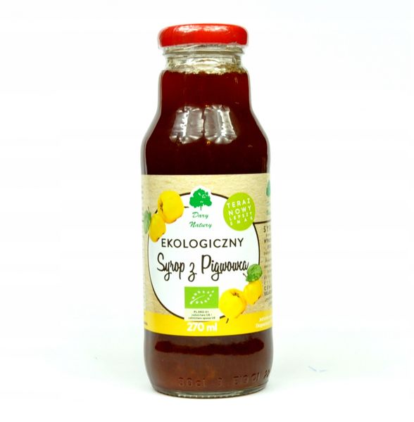Syrop z Pigwowca EKO 270ml DARY NATURY zdjęcie 1