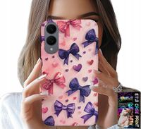 ETUI DO SAMSUNG GALAXY S25 EDGE - KOLOROWE WSTĄŻKI WSTĄŻKA WZORY + SZKŁO
