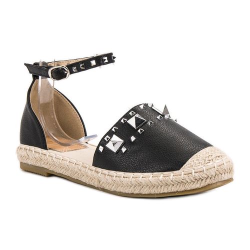 Czarne Rockowe Espadryle r.41 na Arena.pl