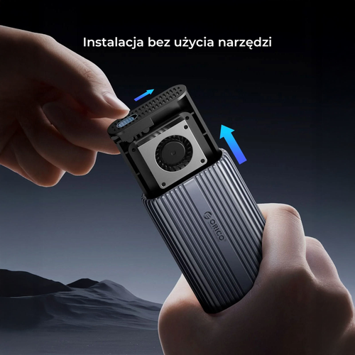 Orico Obudowa SSD M.2 NVMe, 40 Gbps ACOM2-U4-GY-BP na Arena.pl