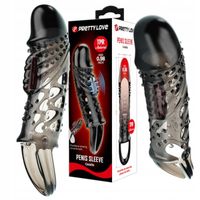 Nakładka na penisa pogrubiająca wibrująca dla mężczyzn wielki sex orgazm