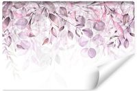 Fototapeta Ścienna Delikatne Akwarelowe LIŚCIE Natura Abstrakcja 180cm x 120cm