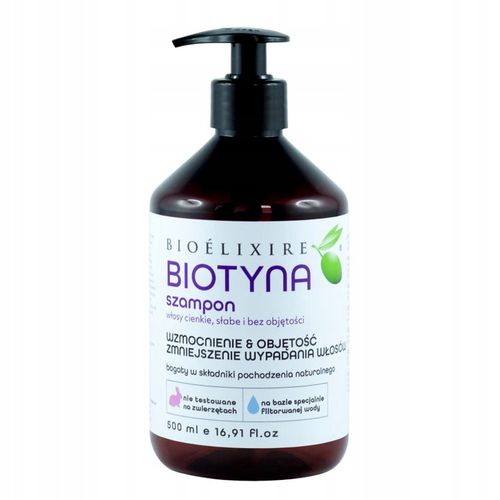 BIOELIXIRE Szampon do włosów BIOTYNA - 500ml na Arena.pl
