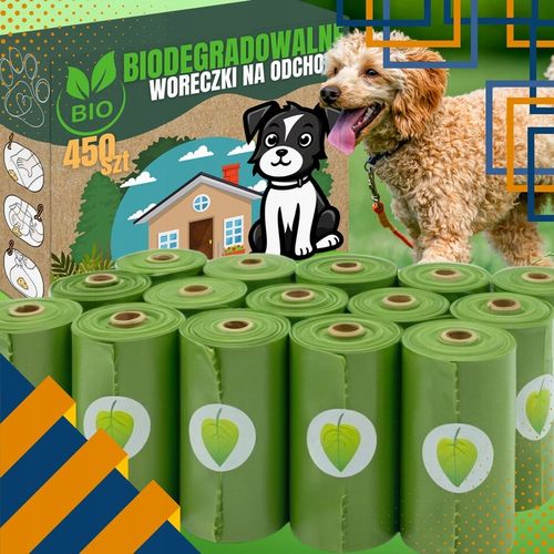 WORECZKI BIODEGRADOWALNE NA PSIE ODCHODY BIO WORKI NA KUPY PSA 360 SZT ETUI na Arena.pl